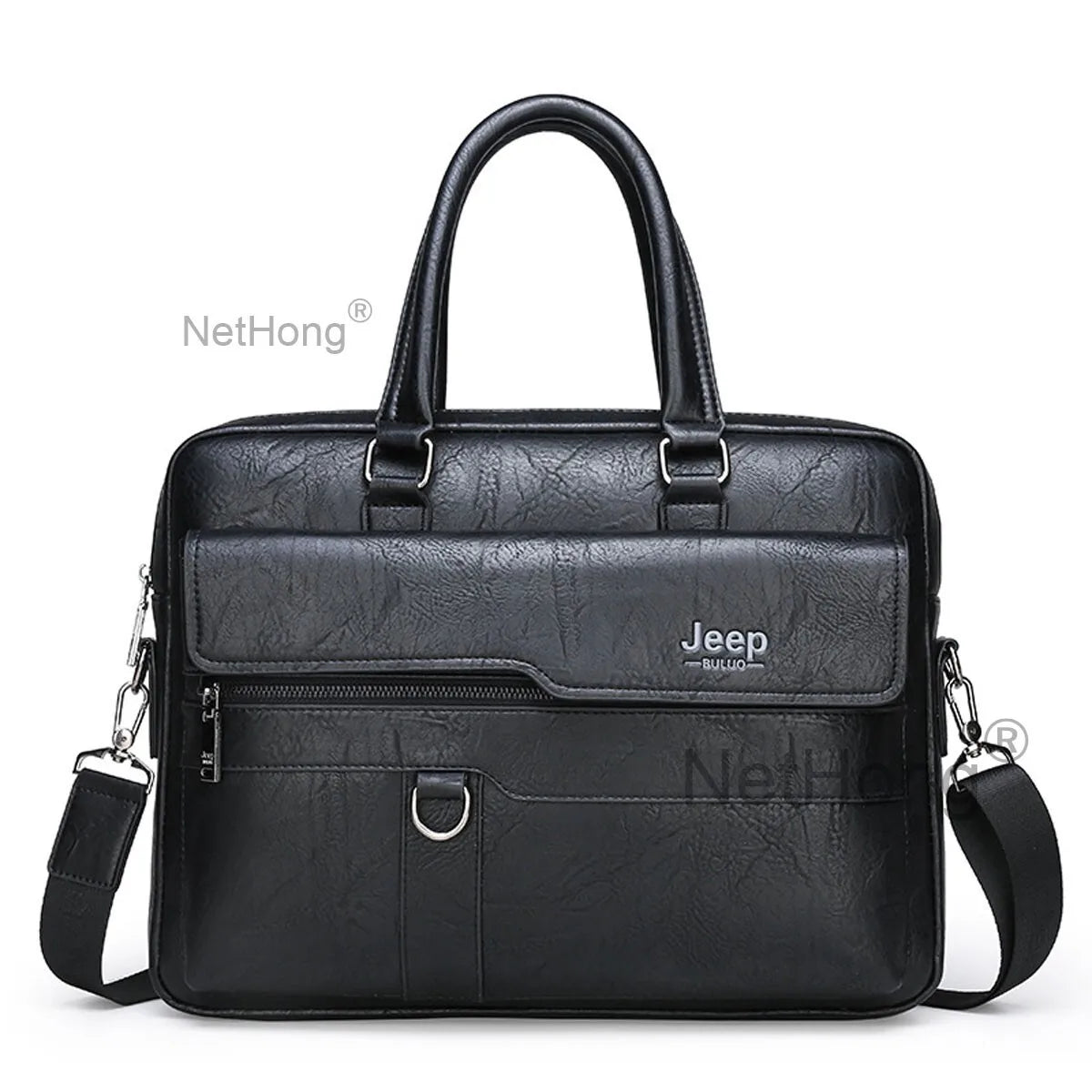 Men's Leather Cross Body Messenger Shoulder Handbag Travel Work Business Bag