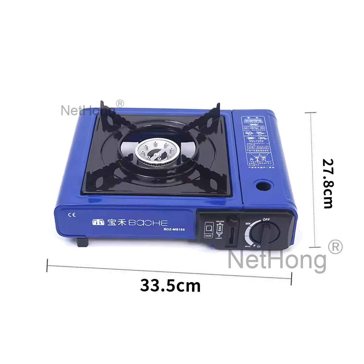 Portable Camping Gas Stove Single Burner Cooker BBQ Outdoor Heater Gas Camping~