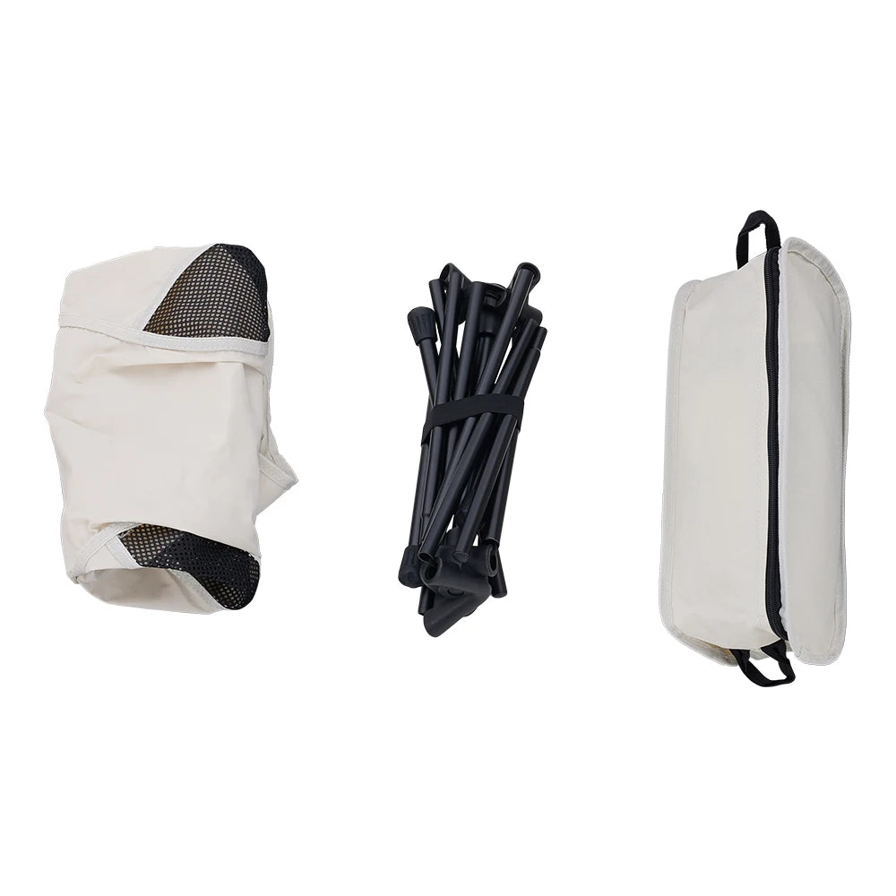 【Breeins】Foldable Camping Chairs Set Lightweight folding Chair Ultralight Backpacking Moon Chairs for Garden Picnic Beach