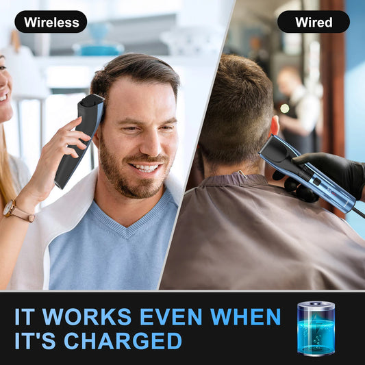 Sejoy Hair Trimmer Electric for Men Women rechargeable LED Display Hair Clipper Beard Shaving Body Trimmer Professional Barber