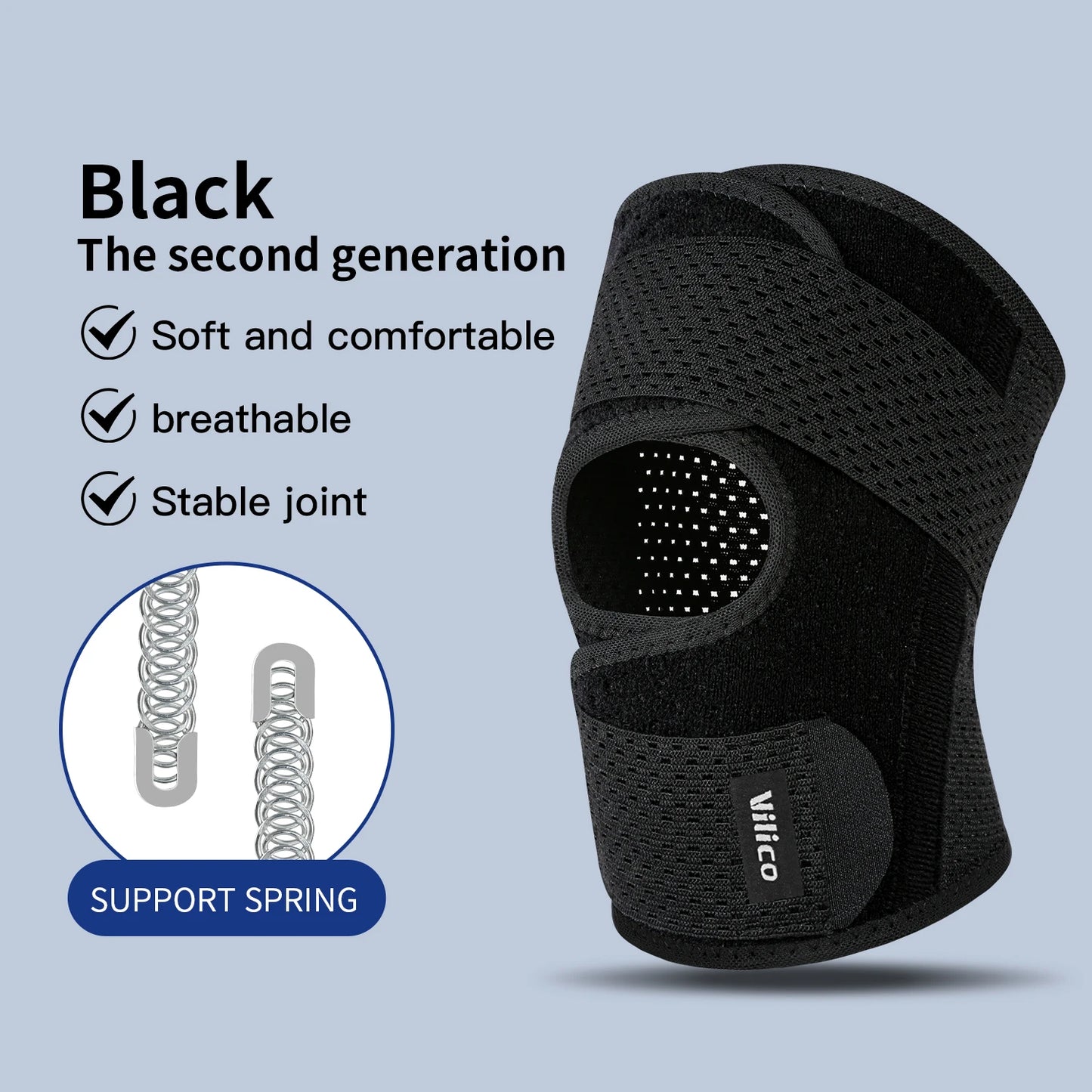Outdoor Sports Knee Pads Summer Thin Men's and Women's Basketball, Running, Hiking and Other Daily Sports Knee Covers