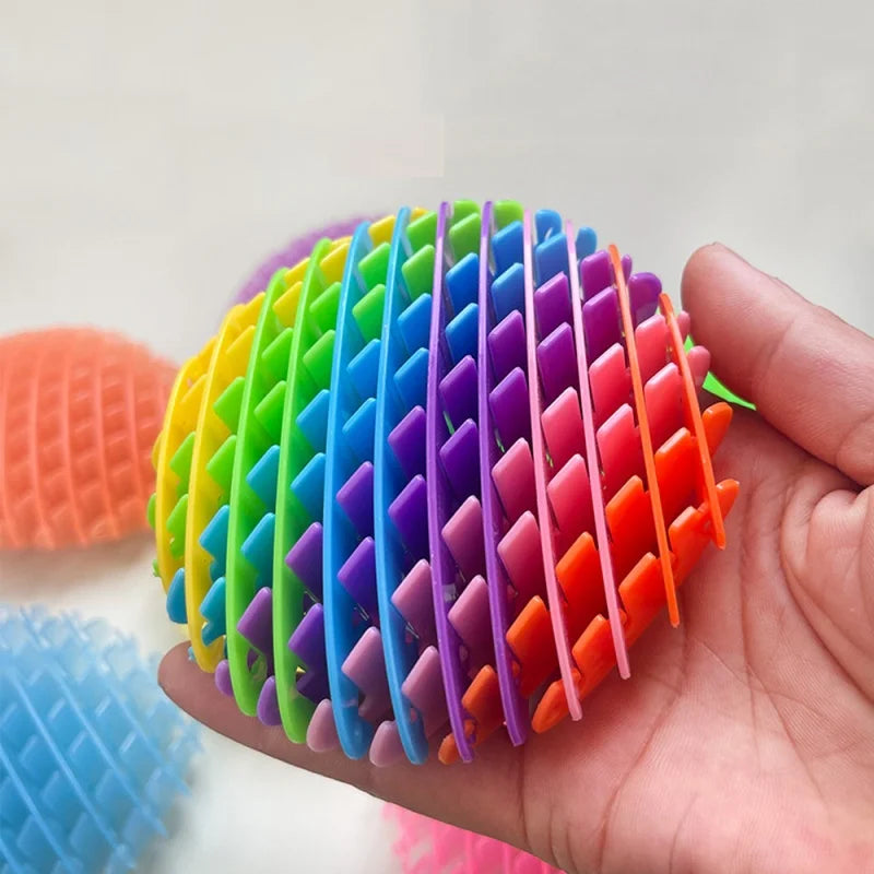 Creative Product Fidget Worm Stress-relieving Elastic Mesh Stress-relieving Healing Small Toy Decoration Can Be Played Easily