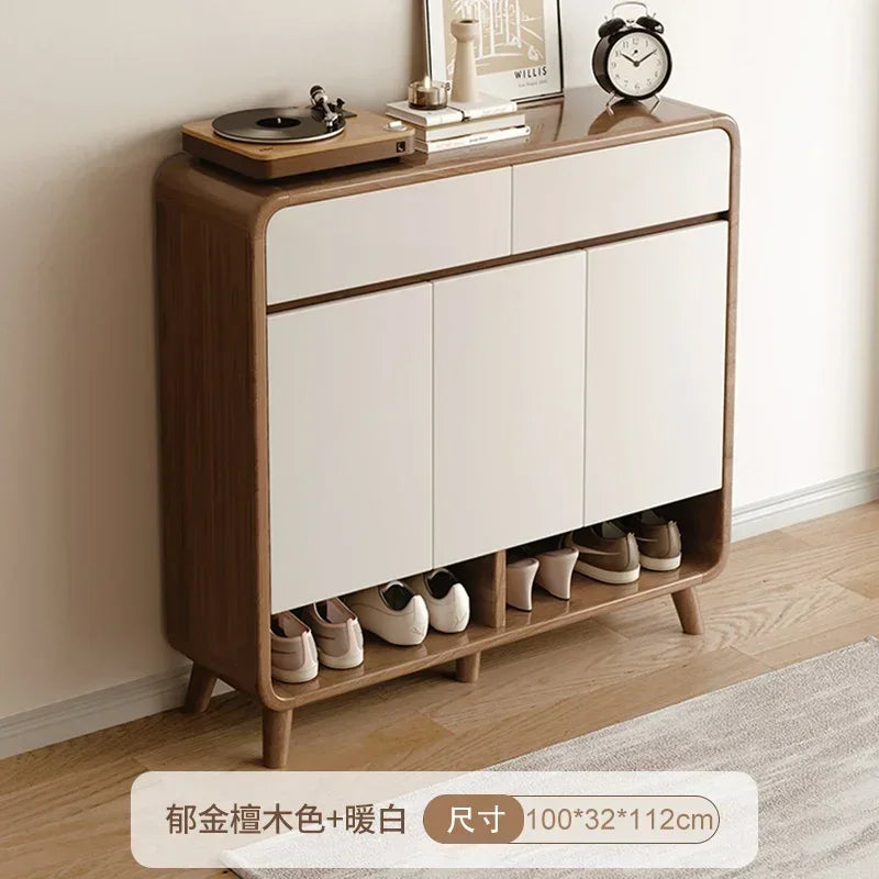 Luxury Indoor Shoe Rack Display Space Saving Drawers Shelf Shoe Rack Nordic Storage Cabinet Meuble Chaussures Home Furnitures
