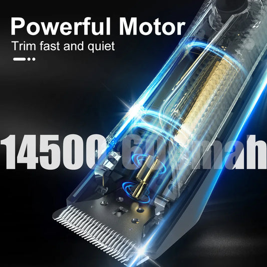 Sejoy Body Hair Trimmer for Men Bikini Electric Trimmer Groin & Body Shaver Groomer Arm Beard Razor Rechargeable