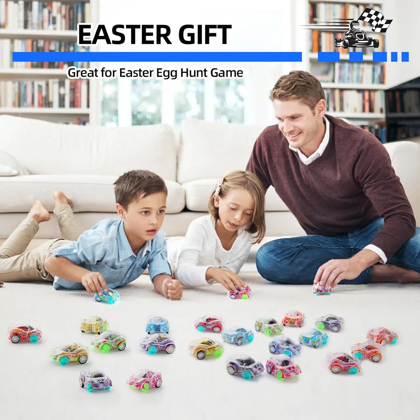 12/100Pcs Mini Pull Back Cars Set Pull Back Racing Vehicles for Kids Toddlers Pinata Fillers Goodie Bag Stuffers for Boys Girls