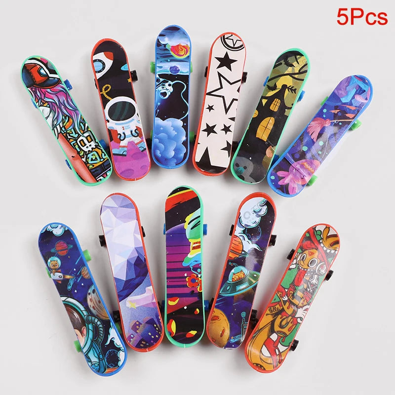 5-30pcs Finger Skateboard Toys Creative Fingertip Fingerboards Kids Boys Birthday Party Favors Goody Pinata Fillers School Gift