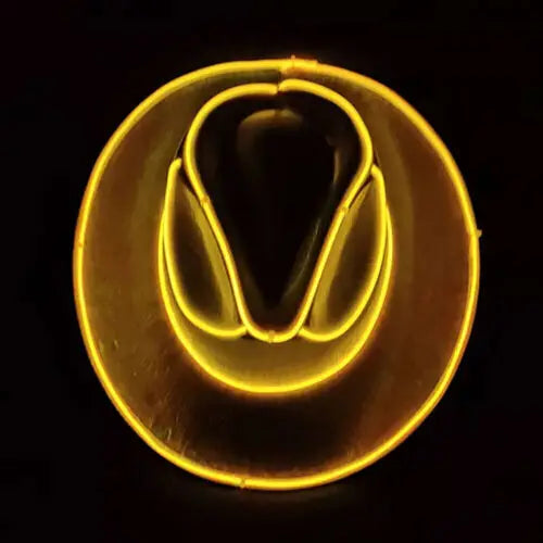 Men Women LED Disco Western Costume Play Dress Up Party And Cowboy Hat