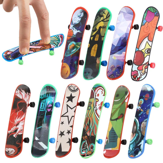 5-30pcs Finger Skateboard Toys Creative Fingertip Fingerboards Kids Boys Birthday Party Favors Goody Pinata Fillers School Gift