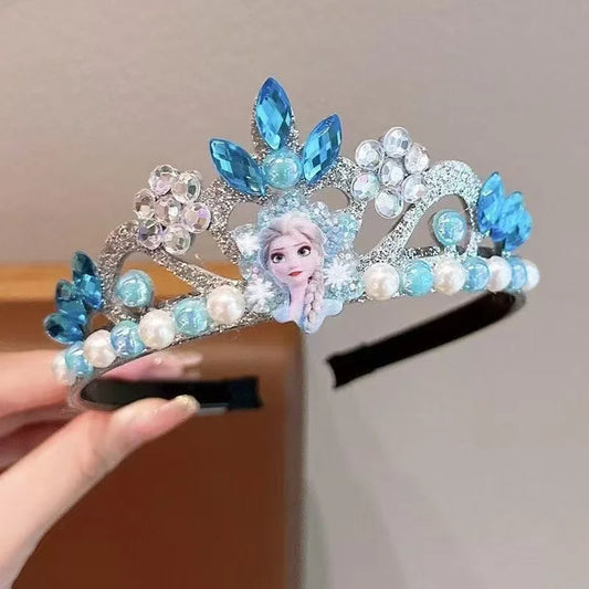Disney Frozen Princess Elsa Girl Crown Birthday Party Gift Headband and head accessory