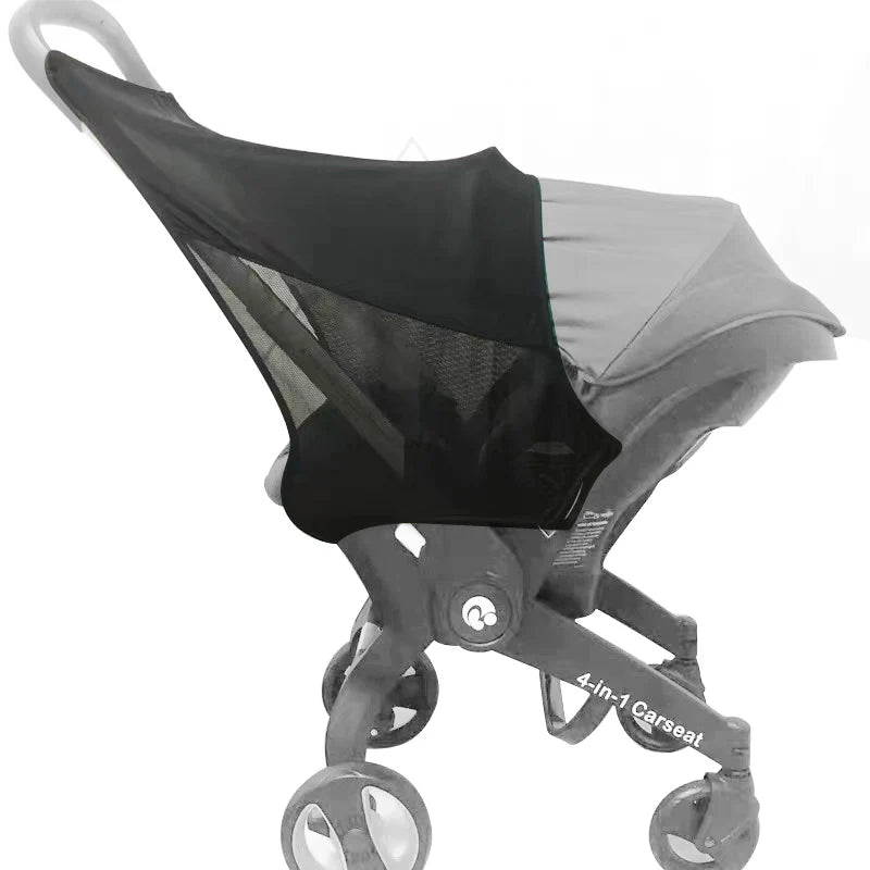 mommy storage bag for doona Stroller accessories portable diaper bag compatible with stroller black waterproof storage bag