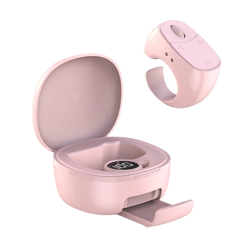 Remote Control Wireless Bluetooth Roller Fingertip Ring portable Mobile Selfie Mice Video Automatic Page Turner Browsing Ring