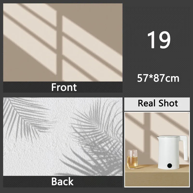 3D Double Sided Photography Backdrops 57*87cm Photos Background Props Product Food Photo Decoration Accessories Wallpaper