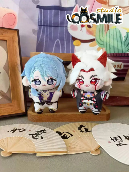 Genshin Impact げんしん 원신 Arataki Itto Shenhe Yoimiya Kamisato Ayato Stuffed Plushie Plush 12cm Doll Toy Keychain ML