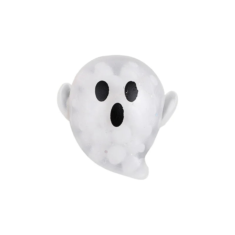 5/10/20Pcs Halloween Squeeze Ball Pumpkin Ghost Fidget Toy Kids Halloween Birthday Party Favors Trick or Treat Goodie Bag Filler