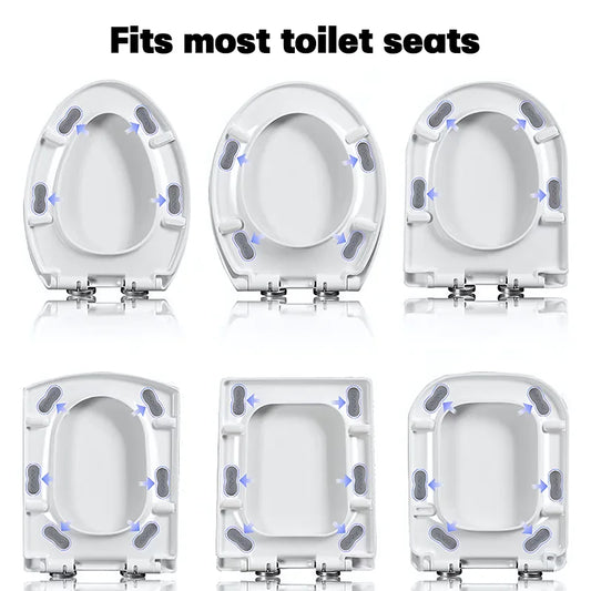 4/8/12pcs Toilet Seat Bumper Bidet Seat Bumpers With Strong Buffer And Adhesive Function For Bidet Attachment Keep Toilet Seat