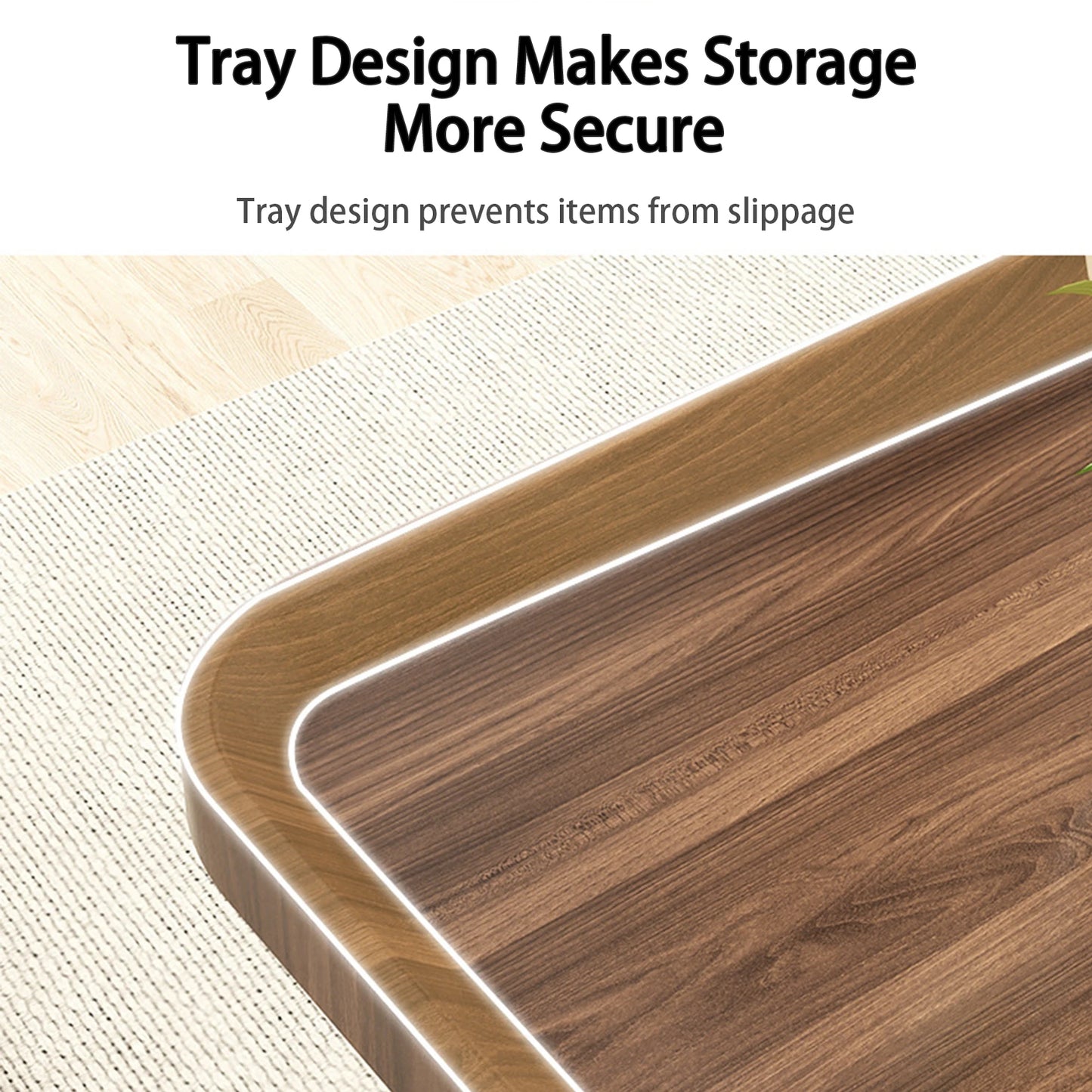 Industrial Coffee Table Set, Stacking Vintage Side End Table, Space Saving, Office Living Room Furniture, 2Pcs