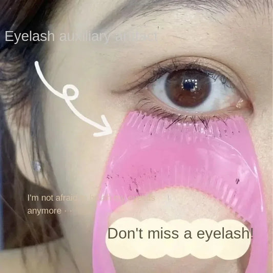 3 In 1 Eyelash Tools Makeup Mascara Shield Guard Curler Applicator Comb Guide Card Makeup Tool 3 Colors Beauty Cosmetic Tool