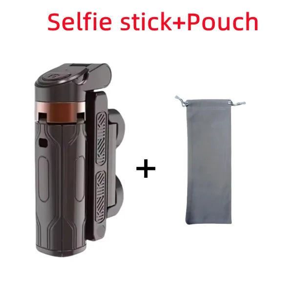 FANGTUOSI Mini Selfie Stick Portable Phone Holder Shooting Aid Versatile Integrated Design Bluetooth Remote For Live Broadcas