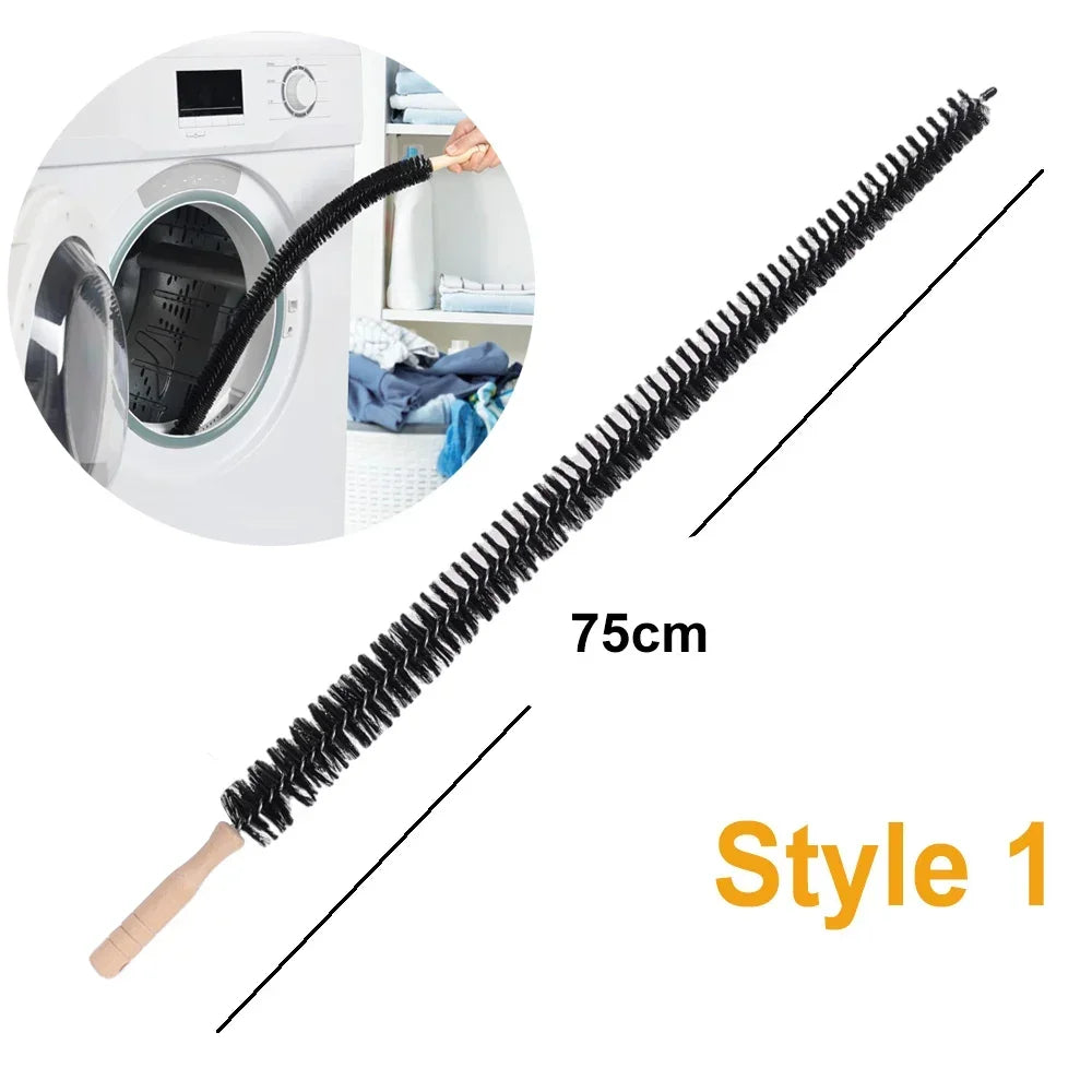 Flexible Long Pipeline Cleaning Brush Multipurpose Washing Machine Dryer Lint Remover Kitchen Sewer Dust Cleaner Brushes Tools