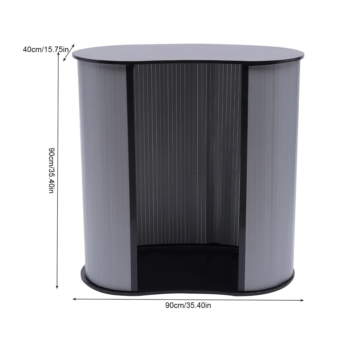 Trade Show Display Podium Table Exhibition Stand Desk Office Reception Counter Exhibition Stand Folding Front Desk
