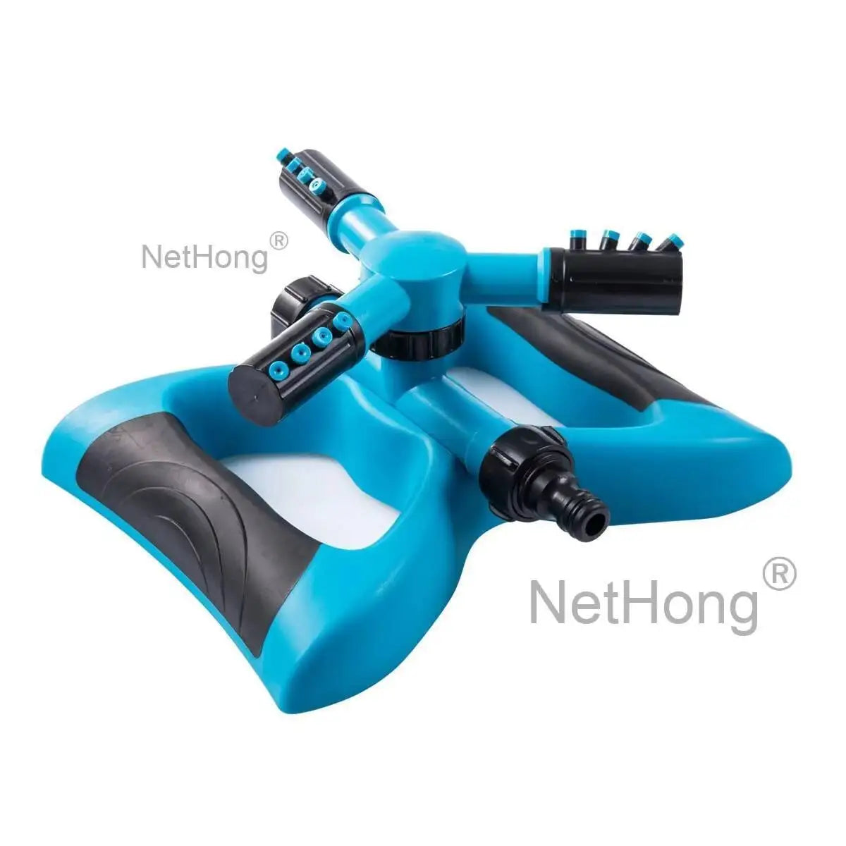 3-Arms 360° Rotating Garden/Lawn Sprinkler System Automatic Watering Irrigation~