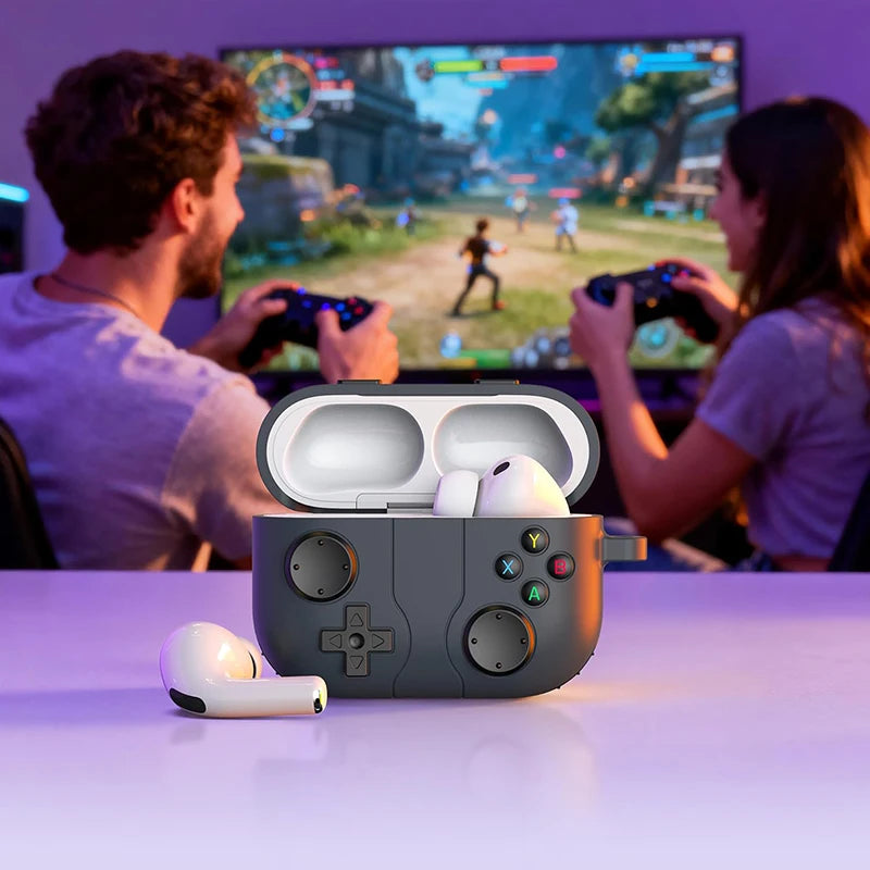3D Fashion Game Console Design Earphone Case For Airpods Pro 3 2025 Cartoon Silicone Soft Cover For Airpods 1/2/3/4 2024/Pro 2