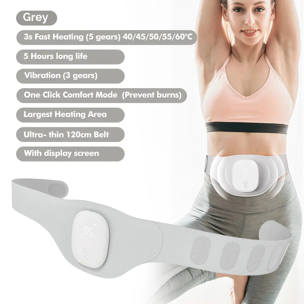 Damen-Menstruations-Heizkissen, warmer Palast-Gürtel, lindert Menstruationsbeschwerden, heiße Kompresse, Massagegerät, Gebärmutter, Erkältung, Dysmenorrhoe, Linderungsgürtel
