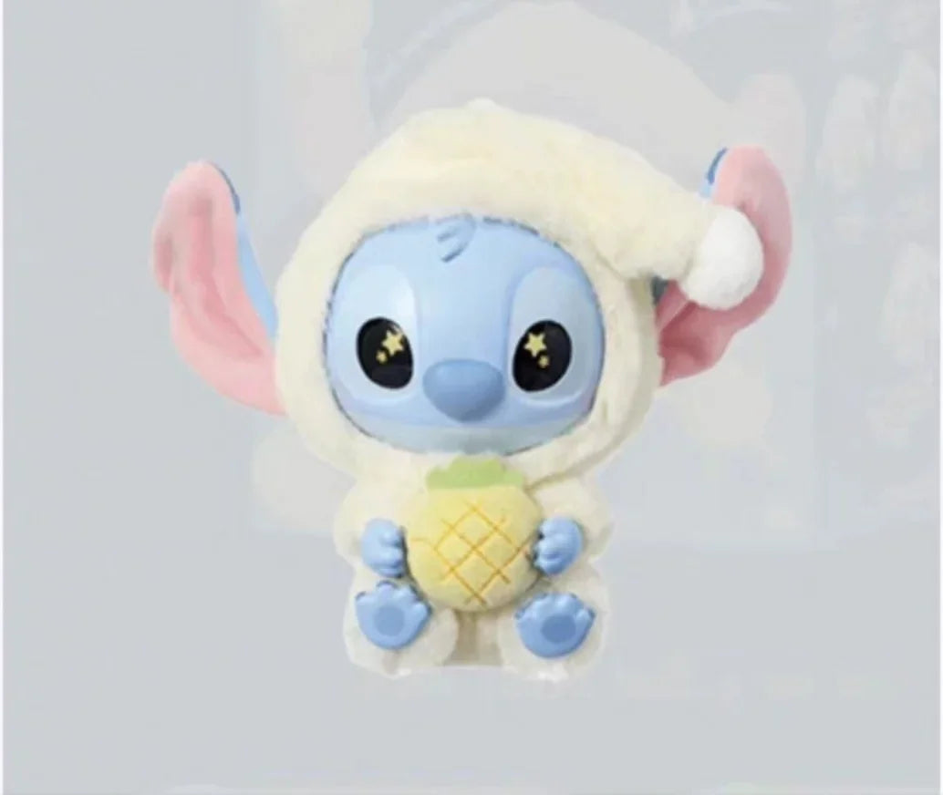 HOT sale!! Stitch Blind Box Bag Eat Some Thing Before Sleep Series Vinyl Pendant Cute Doll Mystery Box Fluffy Doll Surprise Gift