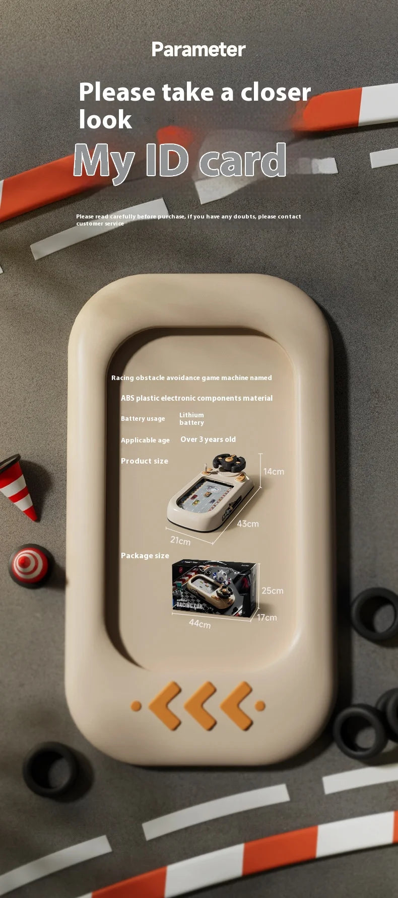 2024 Racing Adventure Children'S Steering Wheel Electric Desktop Game Console Evasion Simulation Driving Toy