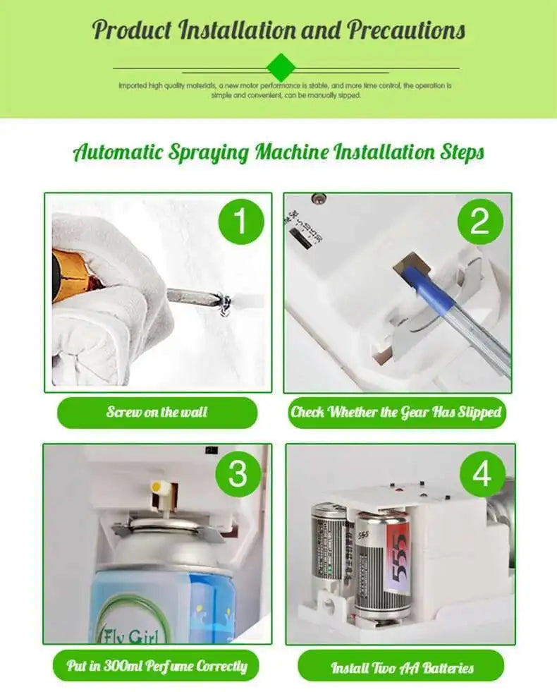 Electric Air Freshener For Hotels Aromatic Home Aroma Diffuser Fragrance Toilet Office Perfume Sprayer Hotel Fragrance Diffuser
