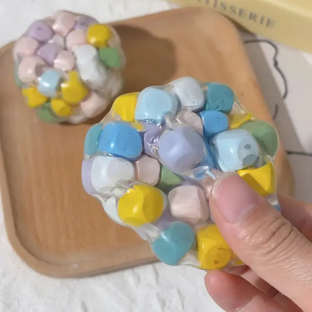 Squishy Dopamine Stress Ball Sensory Toys for Adults Kids, Anxiety Relief Fidget Toys, Squeeze Balls for ADHD Autism Focus