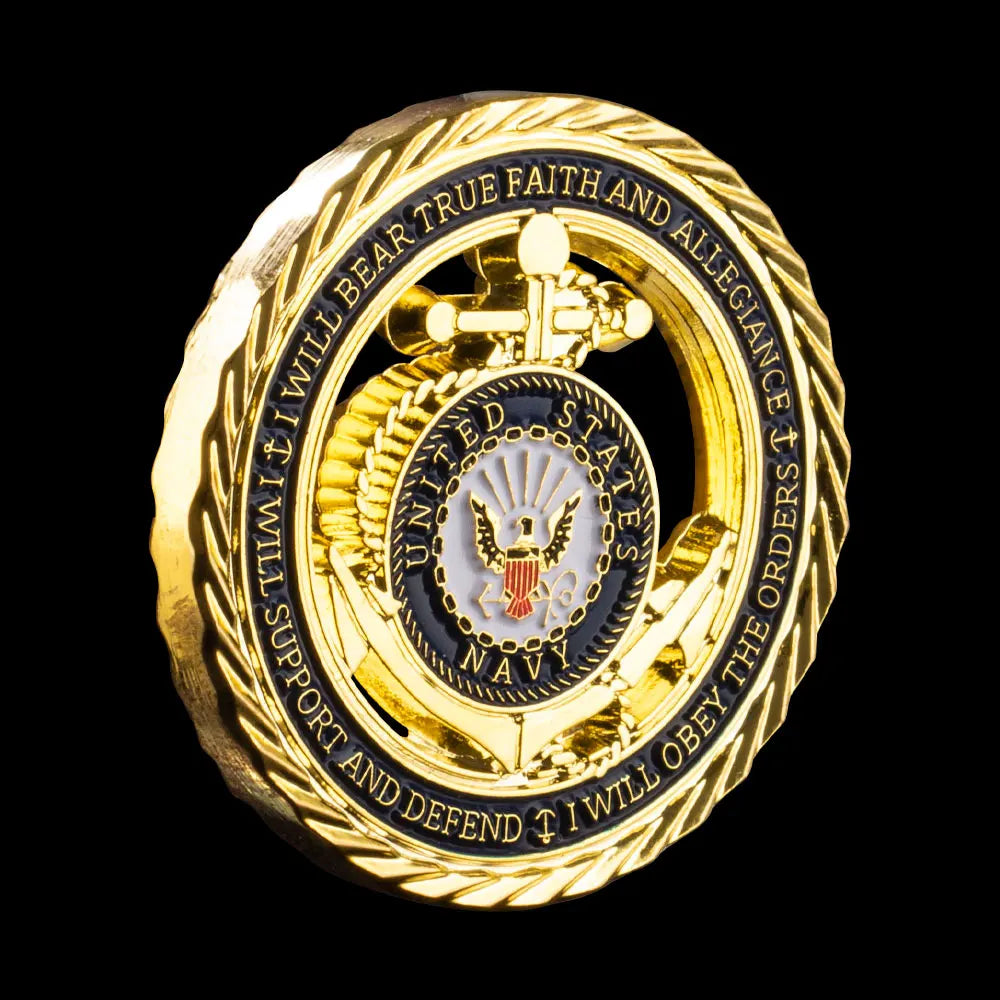 United States Navy Challenge Coin USN Commemorative Coins Department of Navy Souvenirs and Gifts