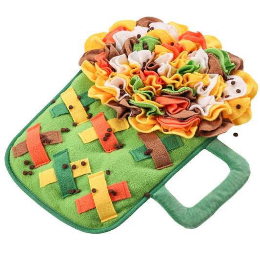 Pet Dog Sniffing Pad Relieving Stuffy And Hiding Food Slow Food Training Toys