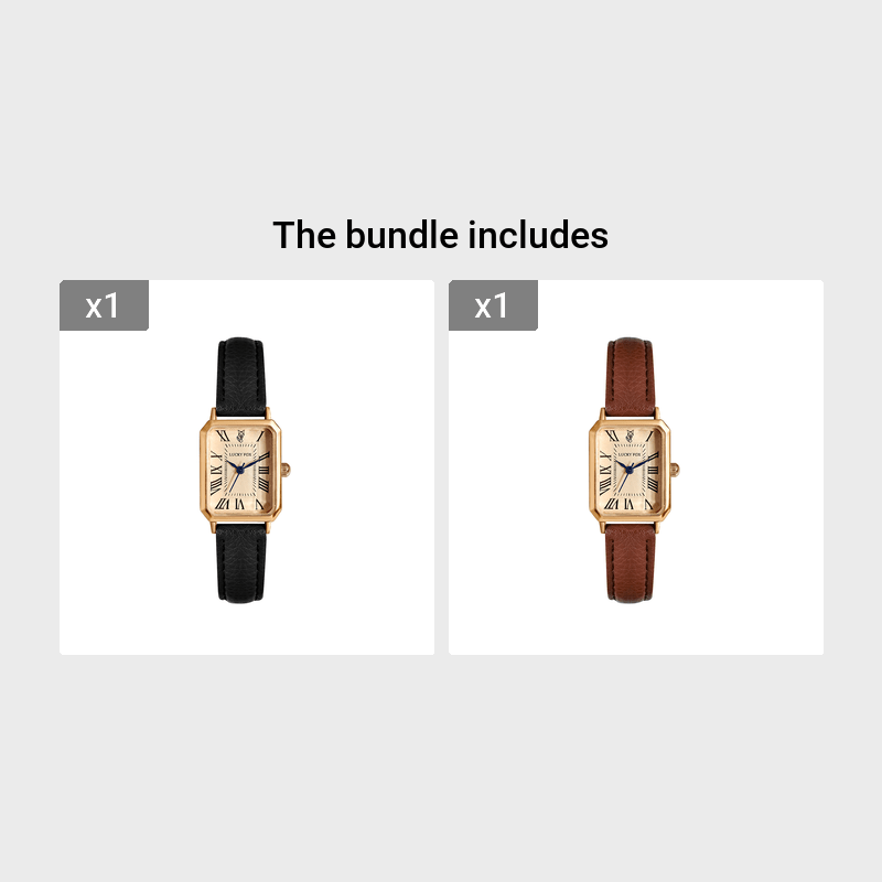 Ladies Square Roman Numeral Luxury Vintage Fashion Quartz Watch Fancy Women Watches Jewelry Sophisticated And Stylish Women Watch