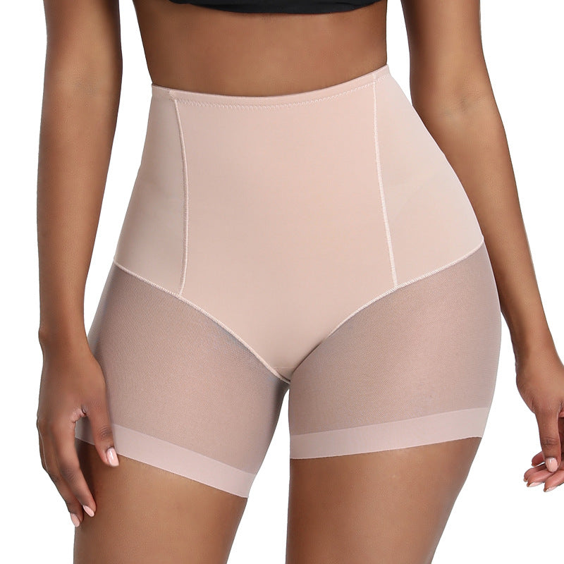 Women's Mid-rise Tummy-control Pants, Ultra-thin, Waist-cinching, Boxer-style