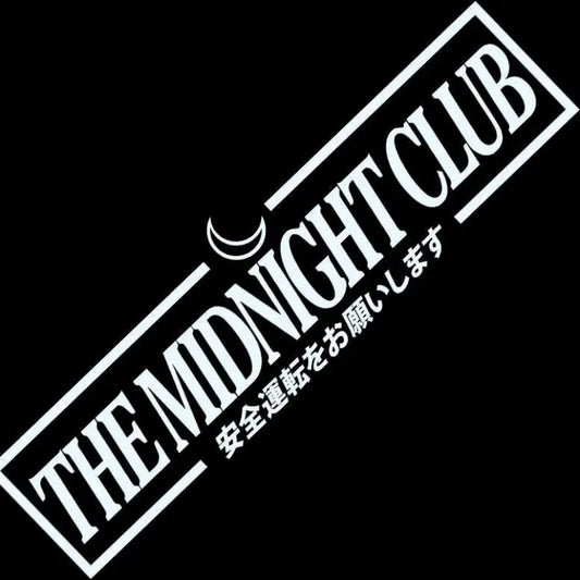 Customized Text For The Car Club On Car Stickers