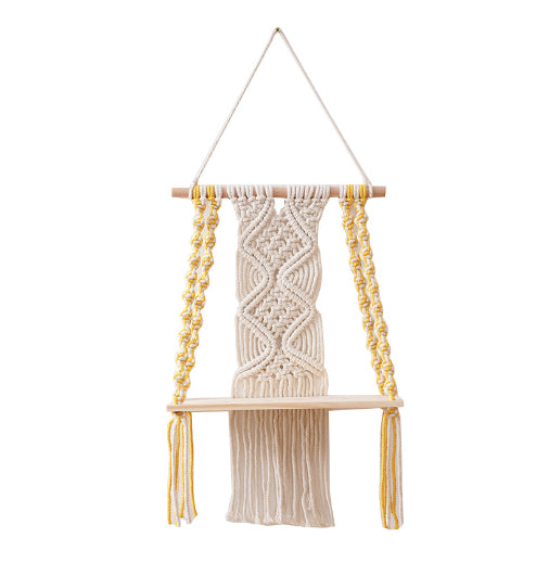 Hand-Woven Tapestry Cotton Rope Wall Hanging