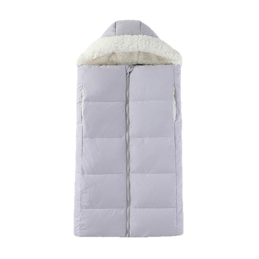 Autumn And Winter Warm Thickened Hooded Newborn Swaddle