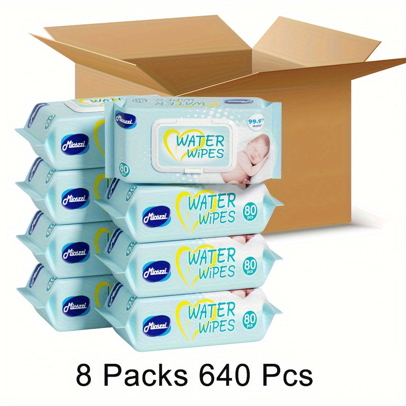 Youngsters's Wet Wipes 80 Pieces*8pcs