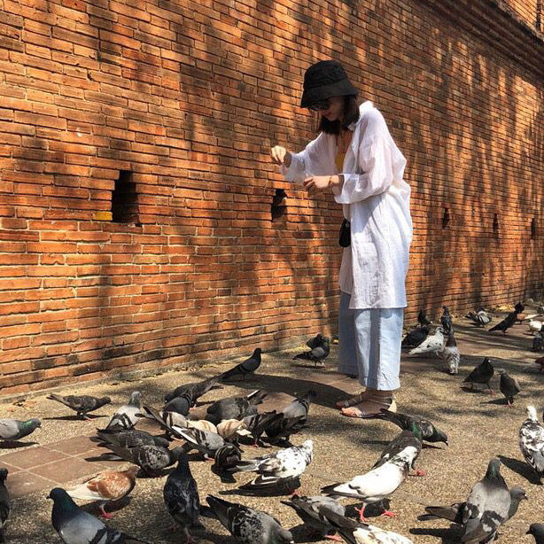 Cardigan Long Sleeve Sunscreen Coat Mid-length Shirt For Women