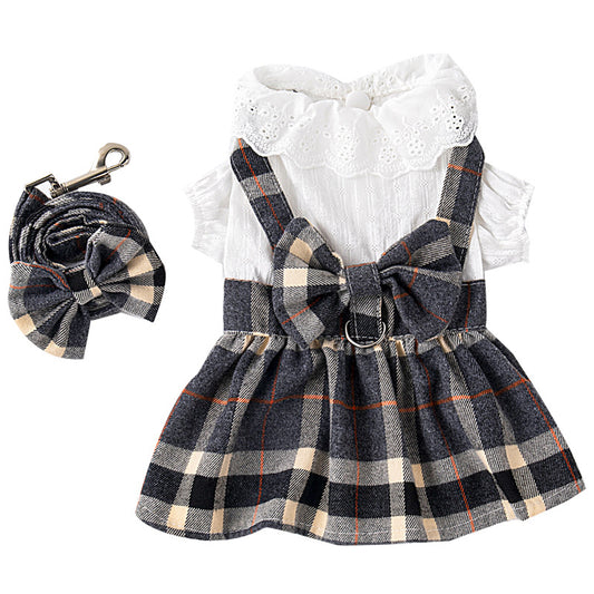 Chest Strap Drawstring Thin Princess Dress Clothes