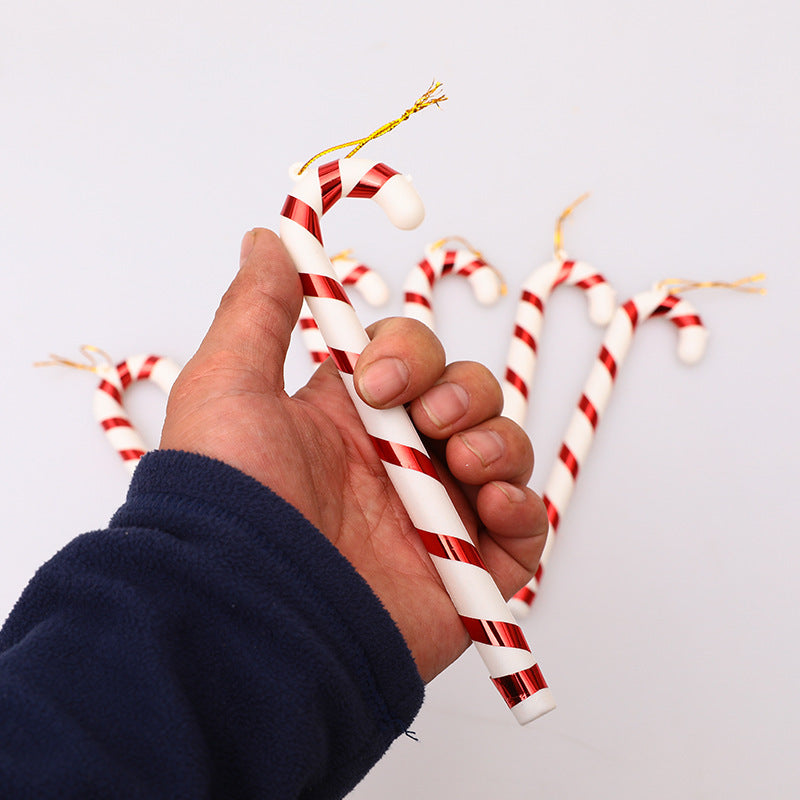 Christmas Tree Crutches Prop Decorations 6