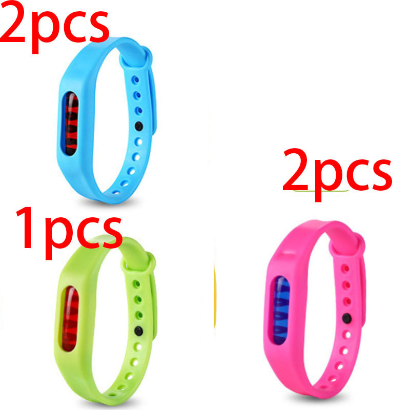 Plant Essential Oil Mosquito Repellent Silicone Bracelet
