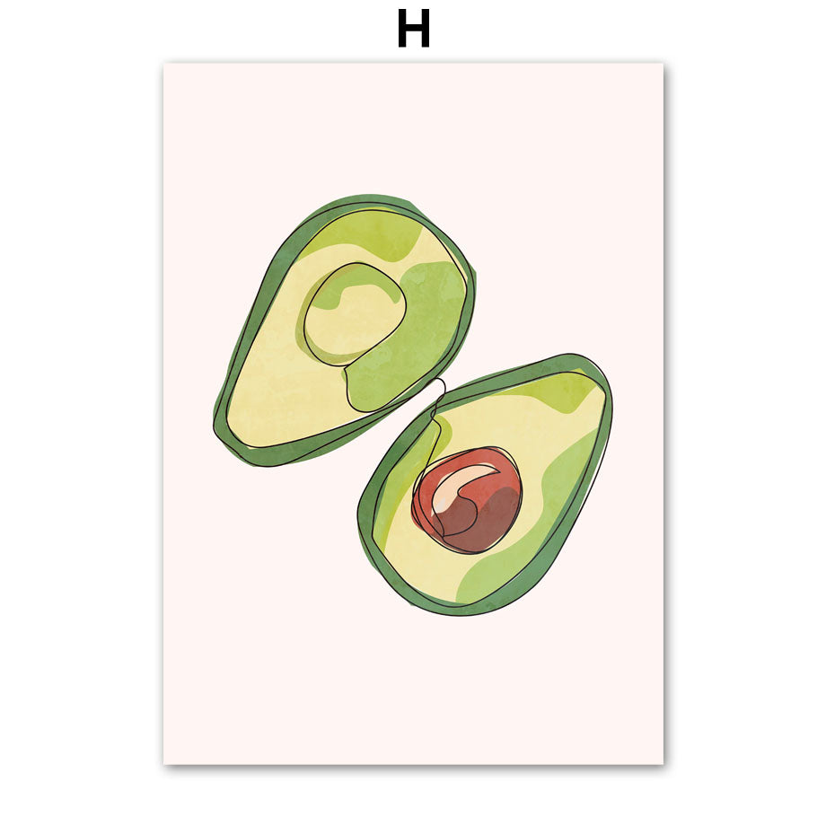 Living Room Decorated Canvas Painting