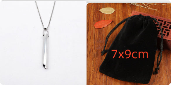 Adjustable Slow Pressure Pendant Necklace