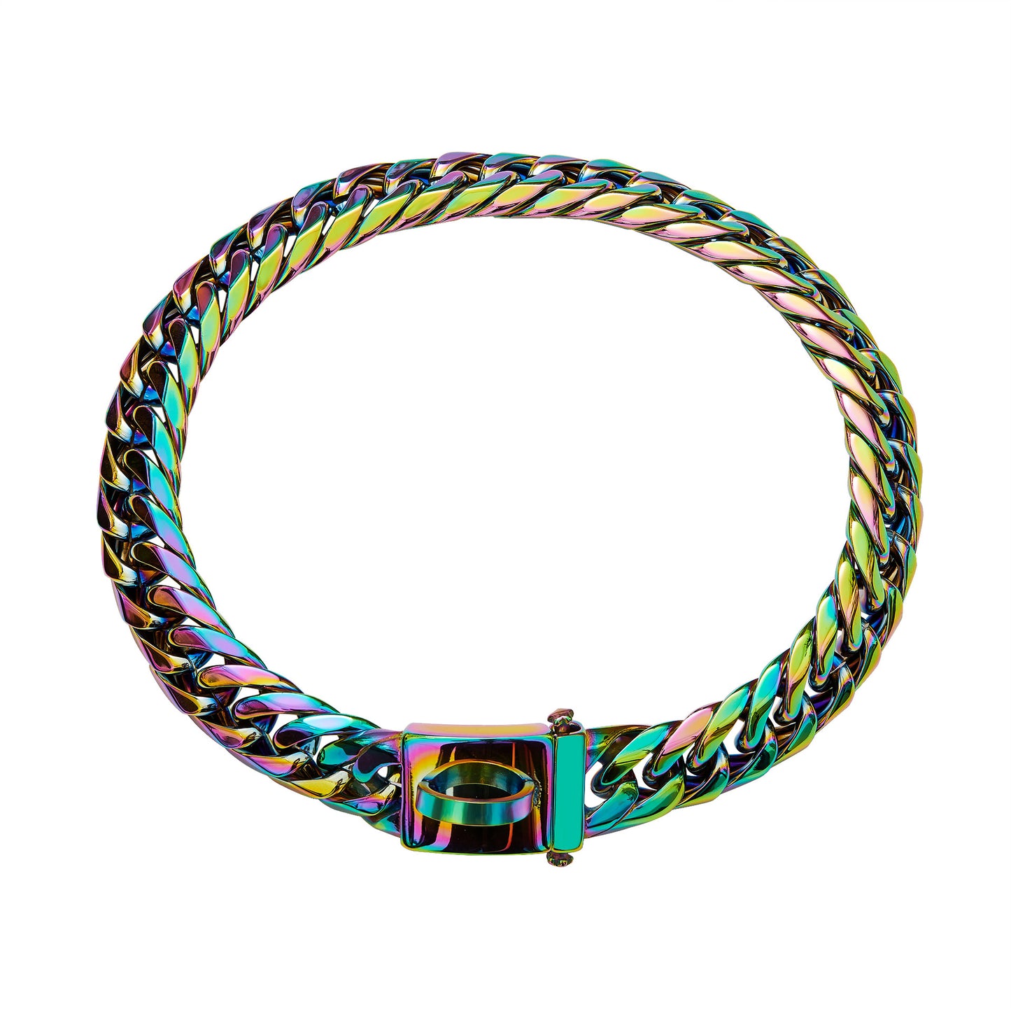 Titanium Steel Stainless Leash Pet Dog Metal