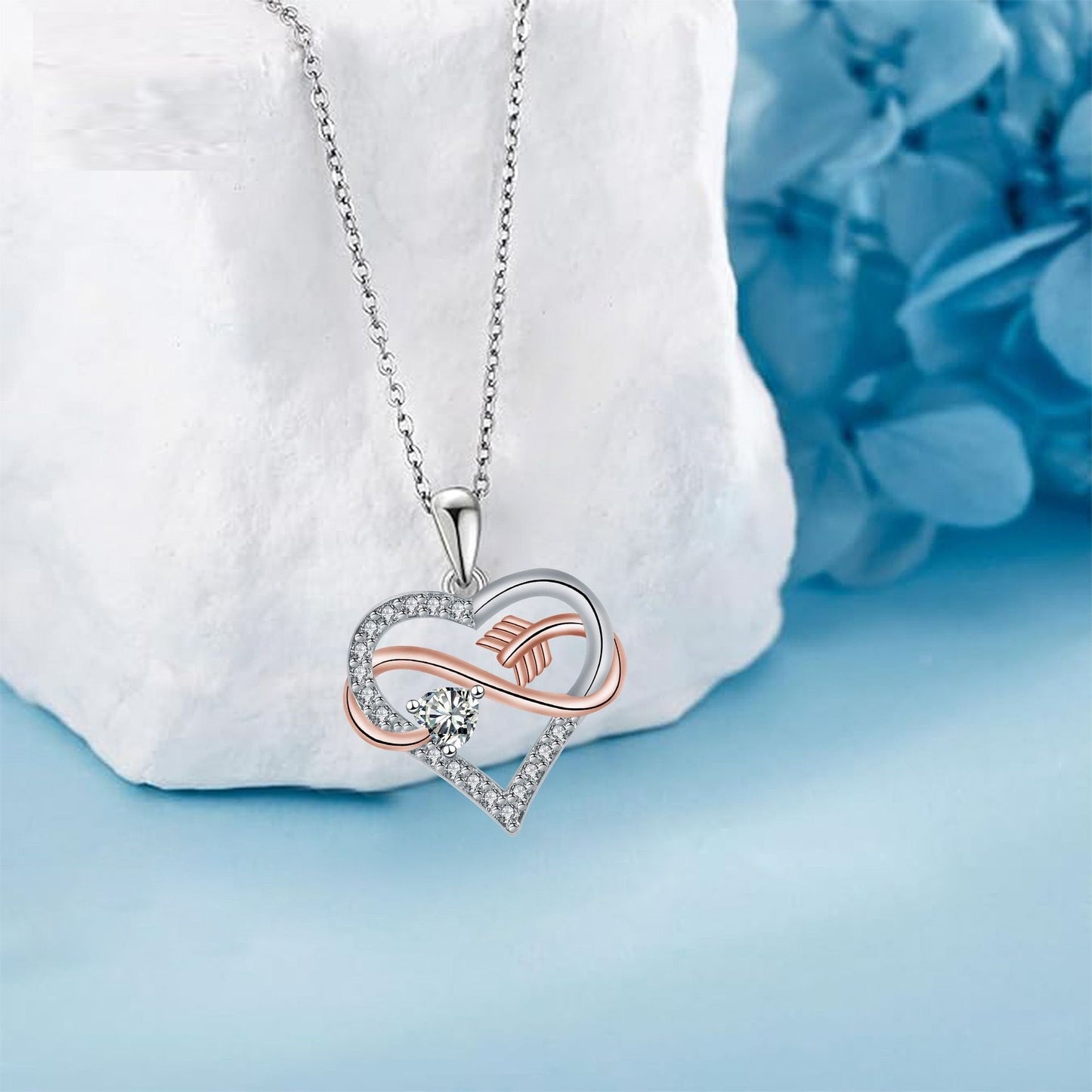 European And American Fashion Love Pendant Necklace For Girlfriend Valentine's Day Gift