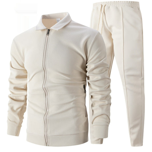 Herbstliche Jugend-Herrenjacken mit Reißverschlusstaschen und schmaler Passform