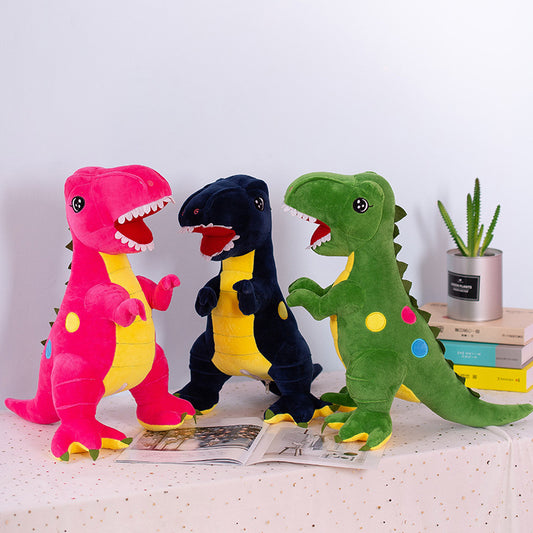 Spotted Dinosaur Pillow Cartoon Children's Doll Creative Plush Toy Doll Children's Day Gift