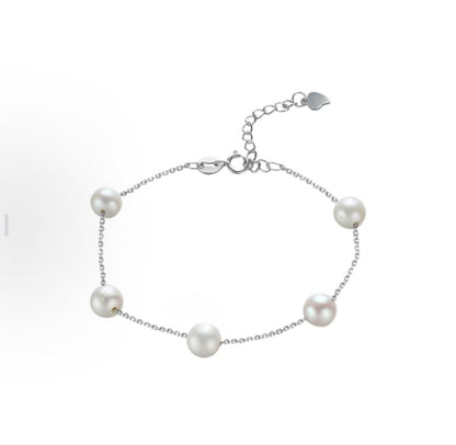 Starry Sky Shell Pearls Couple Valentine's Day Gift Necklace